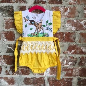 New Bambi bubble outfit size 80 (12m)